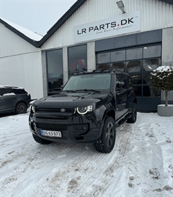 Land Rover Defender 110" skærmkant sæt til New Defender L663 - Blank sort